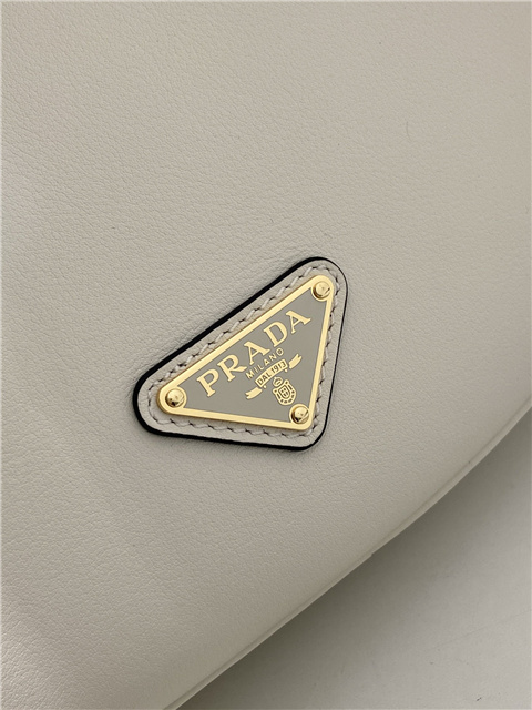 Prada Demi-Lune Large Leather Shoulder Bag 1BC255 White-8.jpg