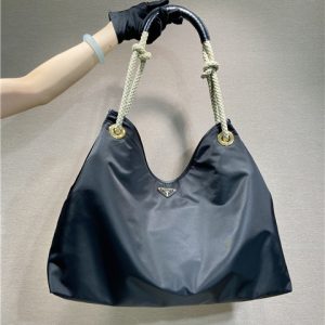 Prada Mariner Large Re-Nylon Shoulder Bag 1BC244 Black-1.jpg