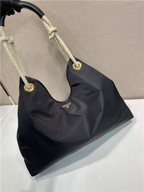 Prada Mariner Large Re-Nylon Shoulder Bag 1BC244 Black-4.jpg