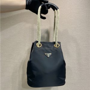 Prada Mariner Re-Nylon Small Bucket Bag 1BE082 Black-1.jpg