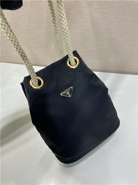 Prada Mariner Re-Nylon Small Bucket Bag 1BE082 Black-3.jpg