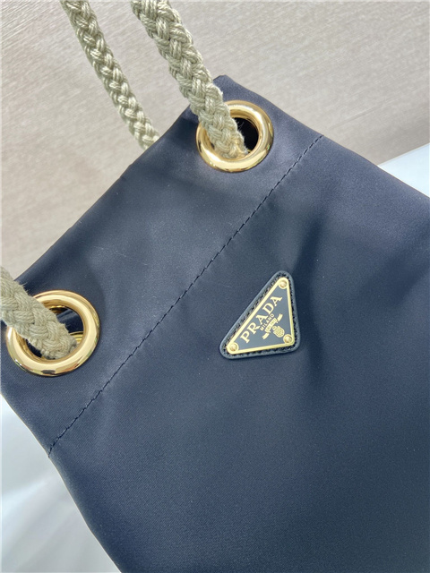 Prada Mariner Re-Nylon Small Bucket Bag 1BE082 Black-8.jpg
