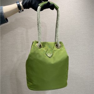 Prada Mariner Re-Nylon Small Bucket Bag 1BE082 Ivy Green-1.jpg