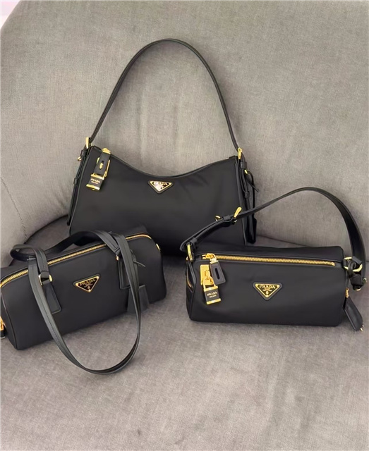 Re-Nylon Medium Top-handle Bag 1BB127 Brandy-11.jpg