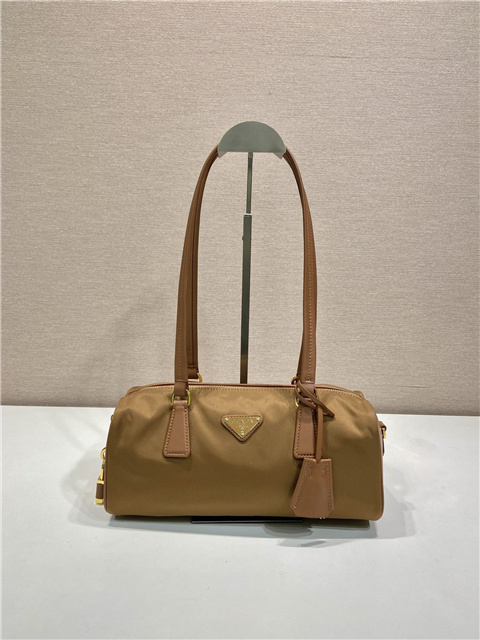 Re-Nylon Medium Top-handle Bag 1BB127 Brandy-2.jpg