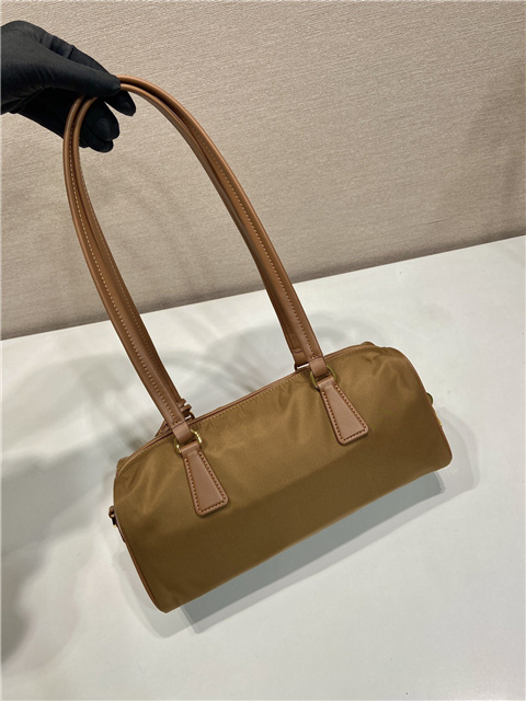 Re-Nylon Medium Top-handle Bag 1BB127 Brandy-5.jpg