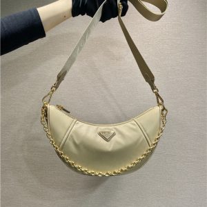 Re-Nylon Shoulder Bag 1BH222 Camel Brown-1.jpg
