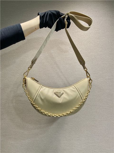 Re-Nylon Shoulder Bag 1BH222 Camel Brown-1.jpg
