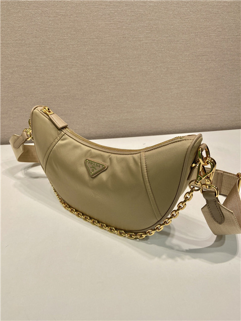 Re-Nylon Shoulder Bag 1BH222 Camel Brown-3.jpg