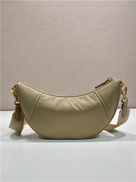 Re-Nylon Shoulder Bag 1BH222 Camel Brown-6.jpg