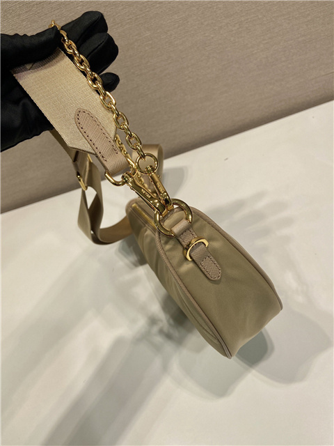 Re-Nylon Shoulder Bag 1BH222 Camel Brown-7.jpg