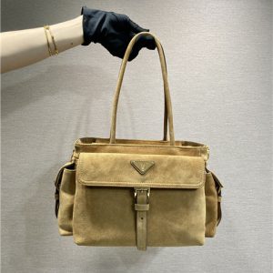 Prada Explore Medium Tote Bag 1BG596 Cinnamon Suede-1.jpg