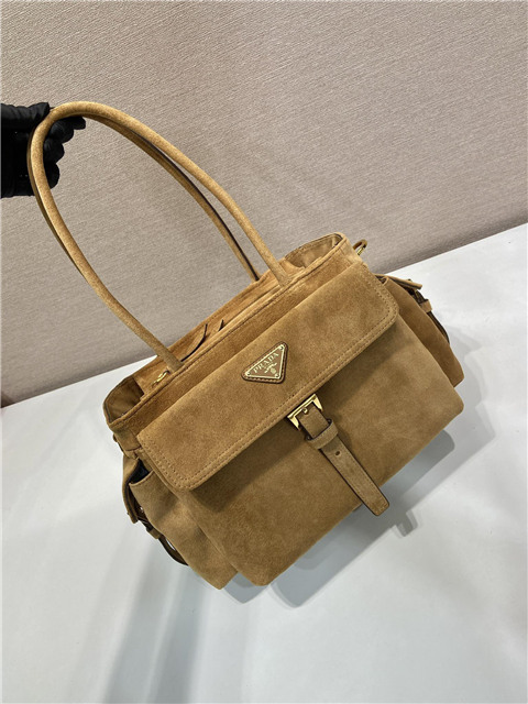 Prada Explore Medium Tote Bag 1BG596 Cinnamon Suede-4.jpg