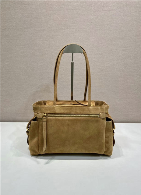 Prada Explore Medium Tote Bag 1BG596 Cinnamon Suede-6.jpg