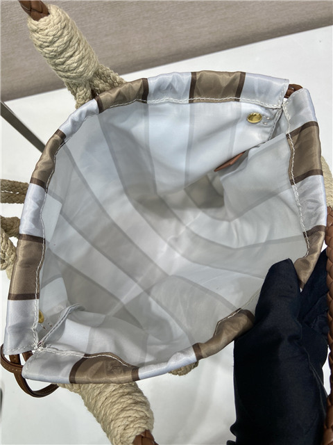 Prada Noue Medium Cotton Macrame Bag 1BC111 Beige-9.jpg