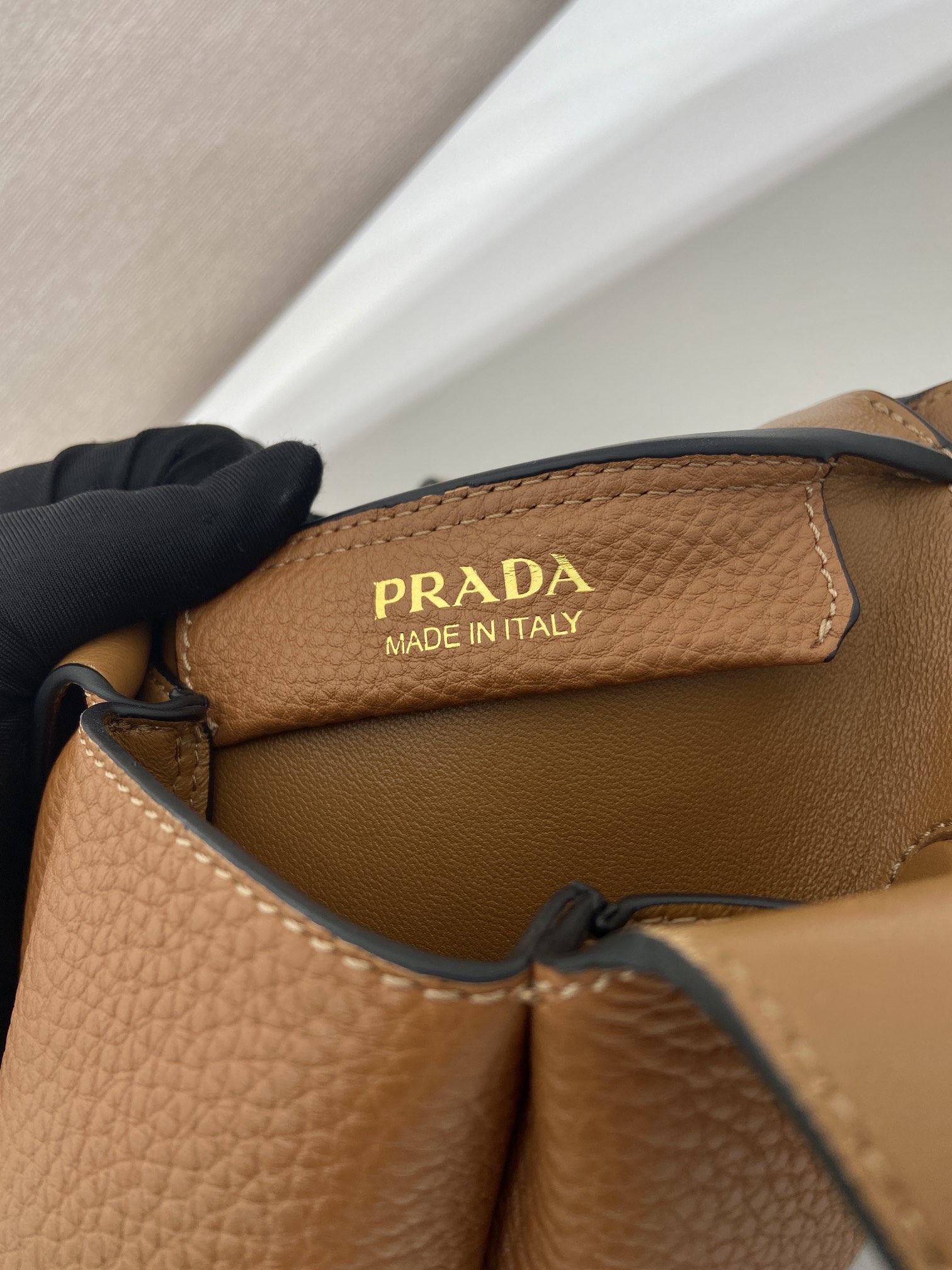Prada Mini Leather Handbag 1BA349 (Varied Colors) - Image 9