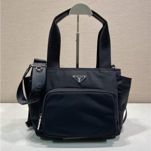 Re-Nylon Tote Bag 1BG582 Black-1.jpg