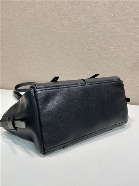 Prada Route Medium Tote Bag 1BG645 Black Leather-7.jpg