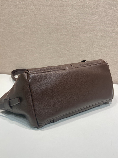 Prada Route Medium Tote Bag 1BG645 Cocoa Brown Leather-6.jpg