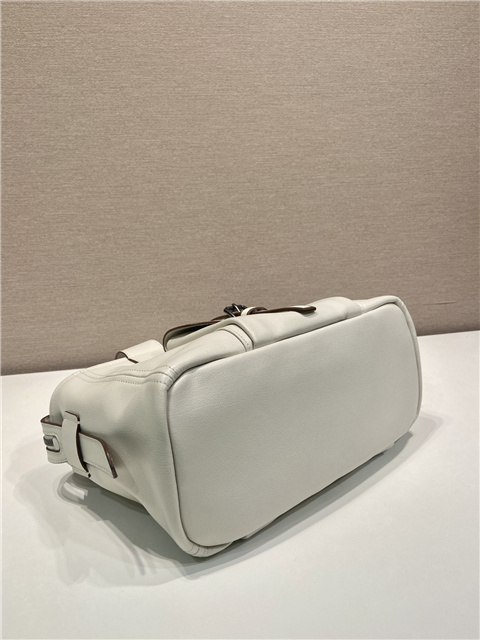 Prada Route Medium Tote Bag 1BG660 White Leather-6.jpg