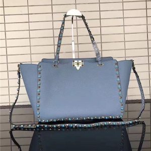 Valentino Rockstud Rolling Blue with turquoise stone