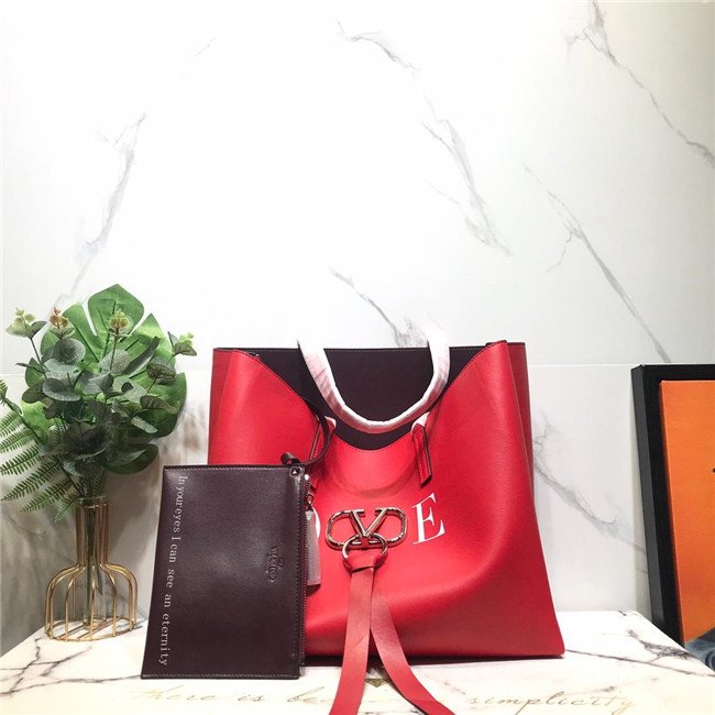 Valentino Vring Love Shopping Tote (Varied Colors) - Image 11