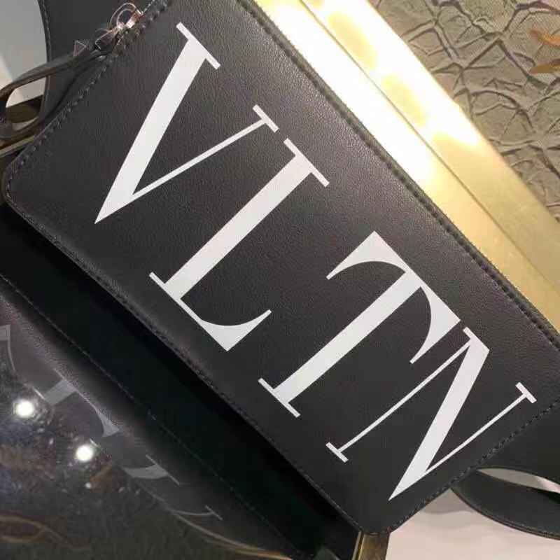 Valentino Print Leather Belt Bag VLTN - Image 2