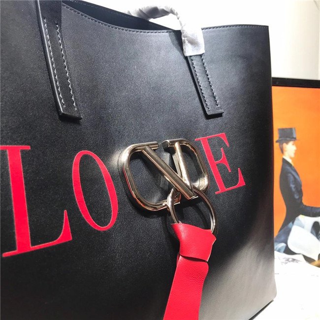 Valentino Vring Love Shopping Tote (Varied Colors) - Image 6