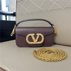 Valentino Garavani Loco Small Shoulder Bag 9030 Burgundy-1.jpg