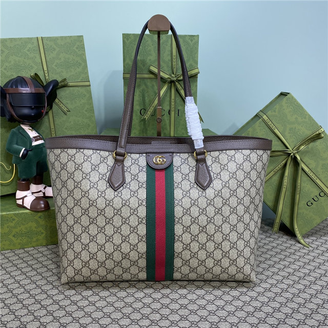 Gucci Ophidia Medium Tote With Web (Varied Colors) - Image 19