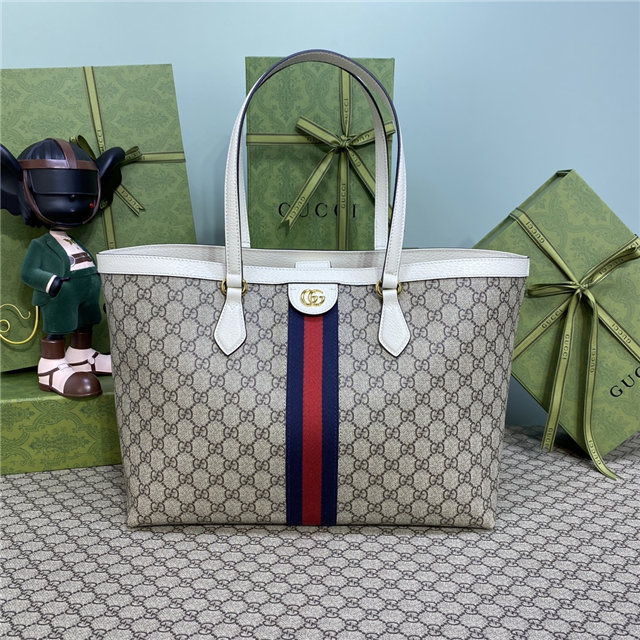 Gucci Ophidia Medium Tote With Web (Varied Colors) - Image 29