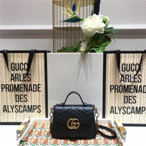 Gucci GG Marmont Mini Top Handle bag 547260 (Varied Colors)