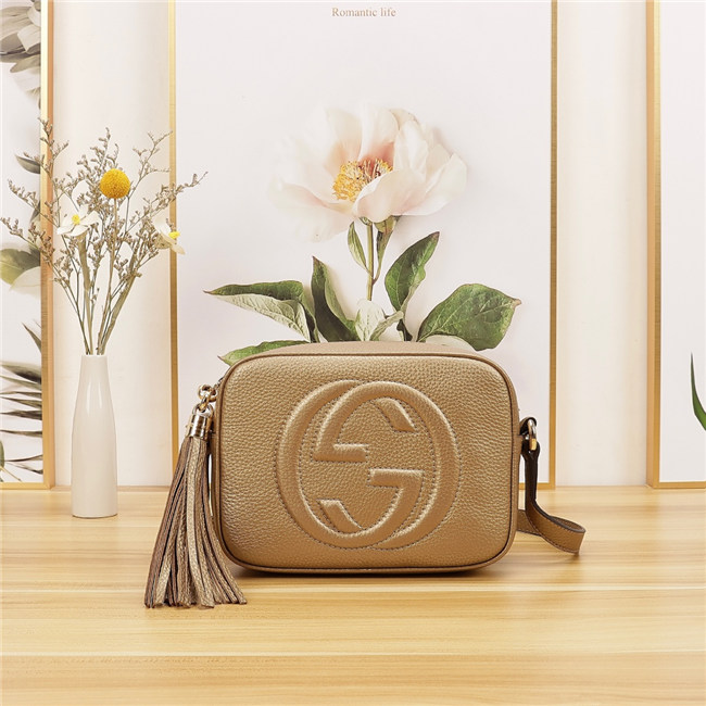 Gucci Soho leather disco bag Gold