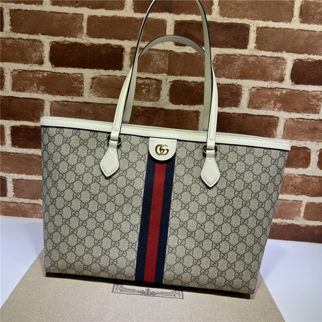 Gucci Ophidia Medium Tote With Web (Varied Colors) - Image 46