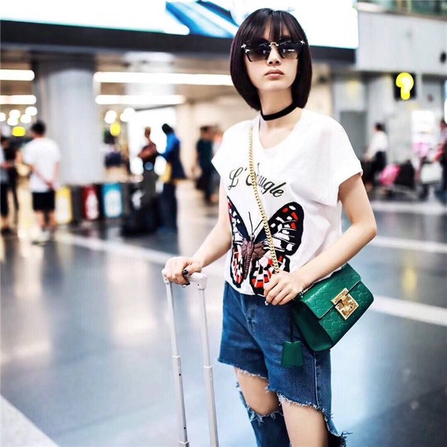 Gucci Padlock Small GG Supreme Canvas/Leather Shoulder Bag (Varied Colors) - Image 40