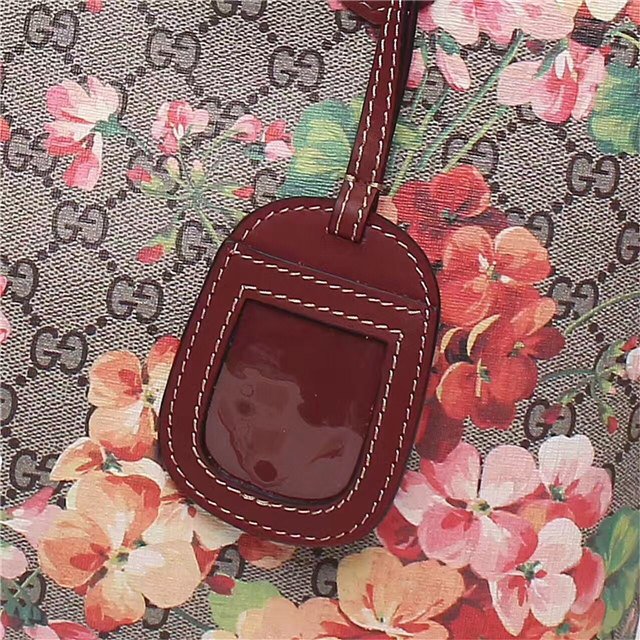 Gucci Reversible GG Blooms Leather Tote