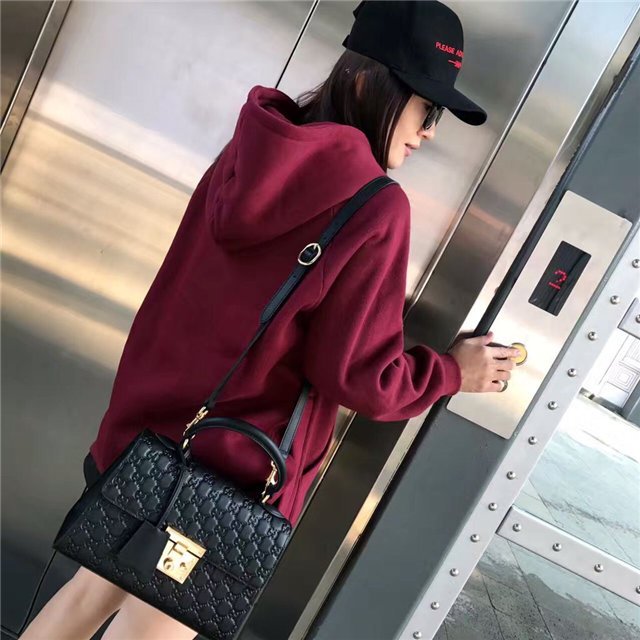 Gucci Padlock GG Signature Top Handle Bag (Varied Colors)