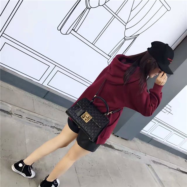 Gucci Padlock GG Signature Top Handle Bag (Varied Colors)