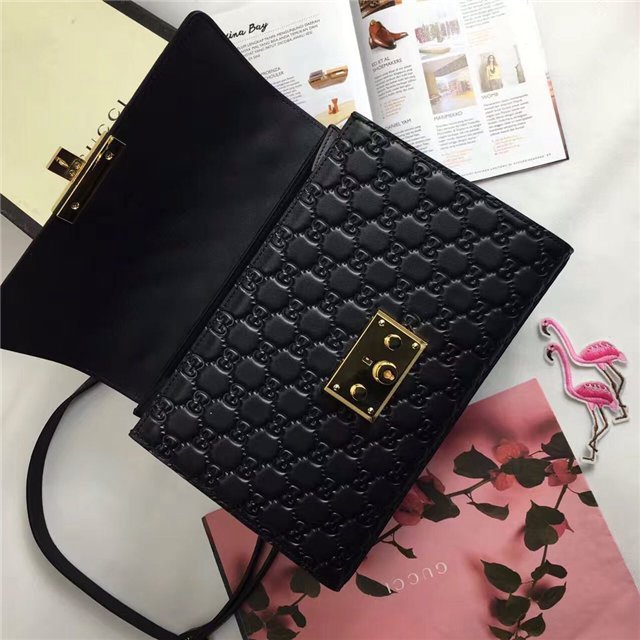 Gucci Padlock GG Signature Top Handle Bag (Varied Colors)