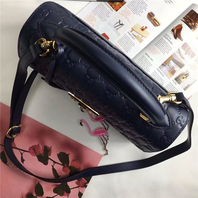 Gucci Padlock GG Signature Top Handle Bag (Varied Colors)