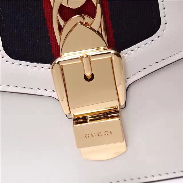 Gucci Sylvie Leather Mini Bag (Varied Colors)