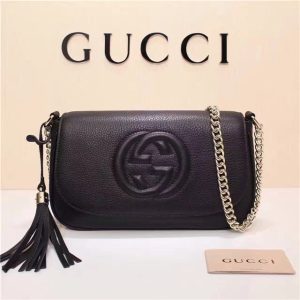 Gucci Soho Leather Shoulder Bag