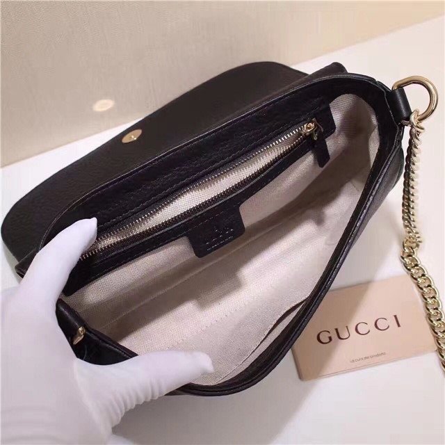 Gucci Soho Leather Shoulder Bag