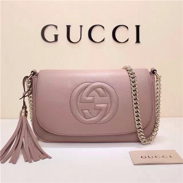 Gucci Soho Leather Shoulder Bag