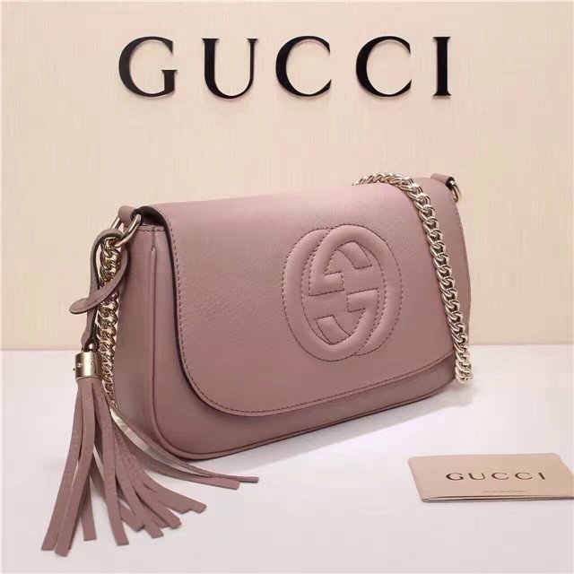 Gucci Soho Leather Shoulder Bag