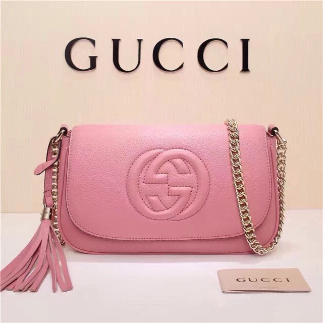 Gucci Soho Leather Shoulder Bag