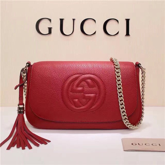 Gucci Soho Leather Shoulder Bag