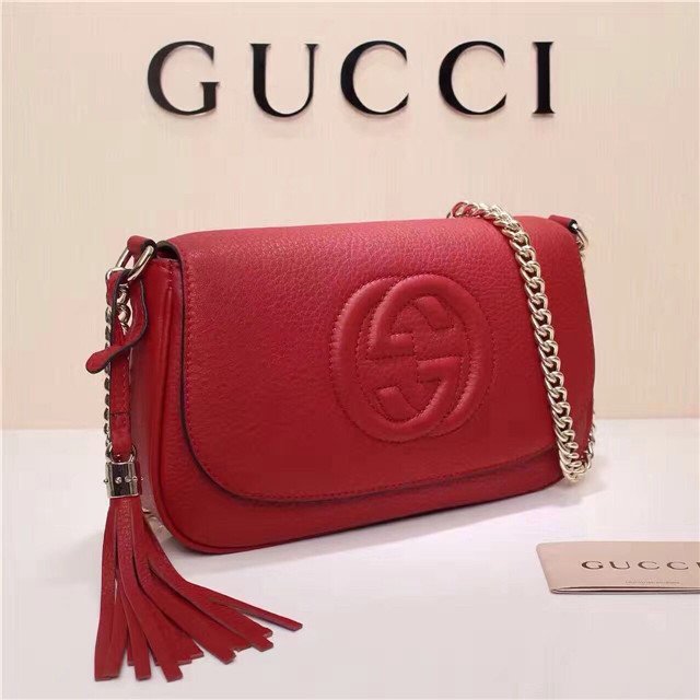 Gucci Soho Leather Shoulder Bag
