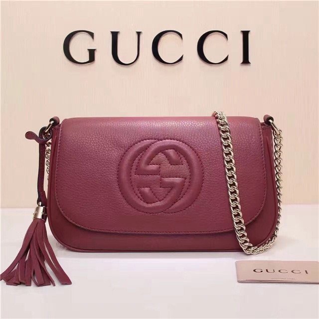 Gucci Soho Leather Shoulder Bag