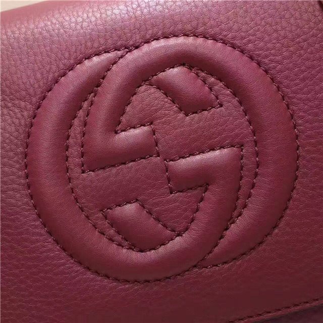 Gucci Soho Leather Shoulder Bag